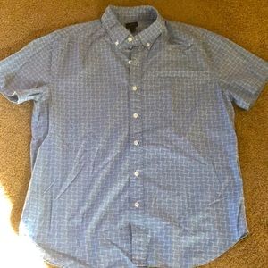 J. crew short sleeve men’s button down